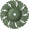 Ekena Millwork Needham Ceiling Medallion (Fits Canopies up to 4 1/4"), 14 5/8"OD x 2 1/4"P, Athenian Green CM14NEAGF - alternate 1